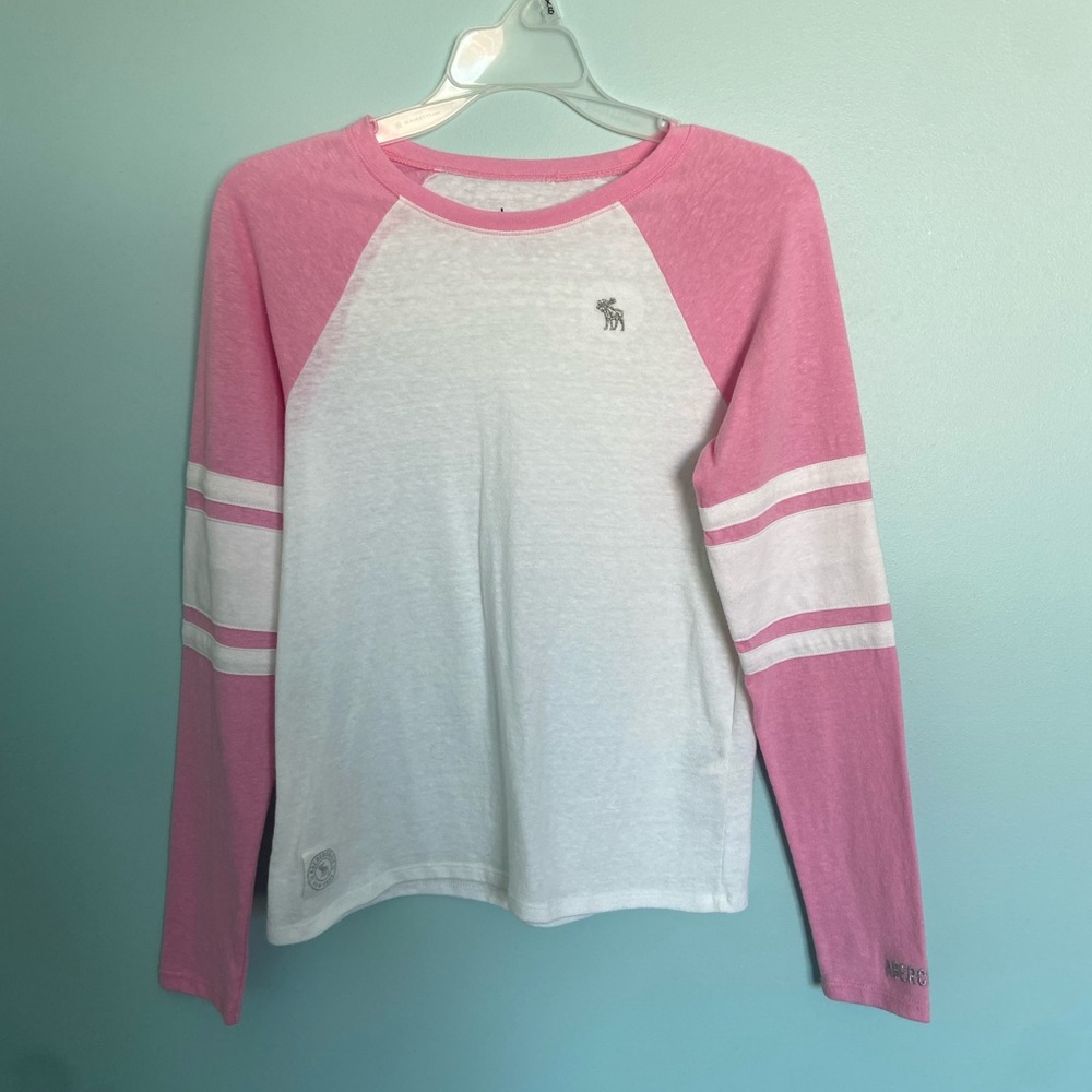 🥰3/10 tops: abercrombie kids jersey tee